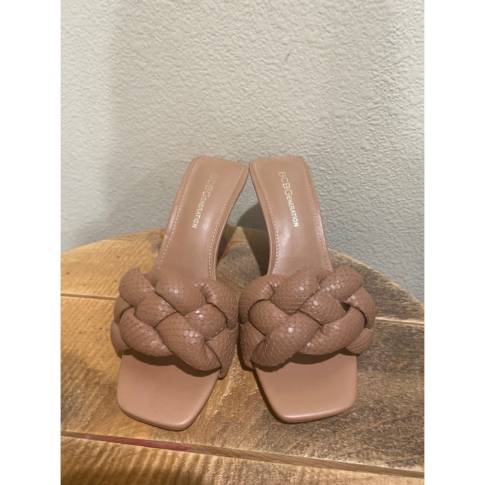 BCBGeneration Marlino Sandal Braided Leather Size 6 - Picture 2 of 7